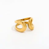 Jayla Chunky Duo Curve Ring