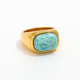 Giada Chunky Stone Ring